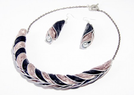 Nagini szett (rózsaszín-fekete) - Ár: 3.690 Ft